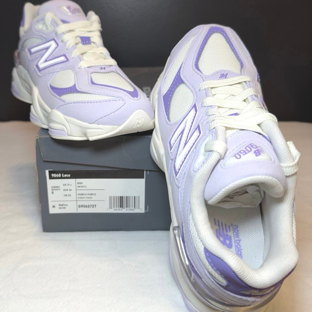 New Balance 9060 GS "Lace Purple Violet" - G90607ZT | 5.5W